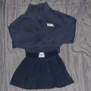 Kith Kids Midnight Blue Skirt